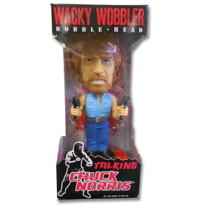 Talking Bobble Chuck Norris Gift Ideas