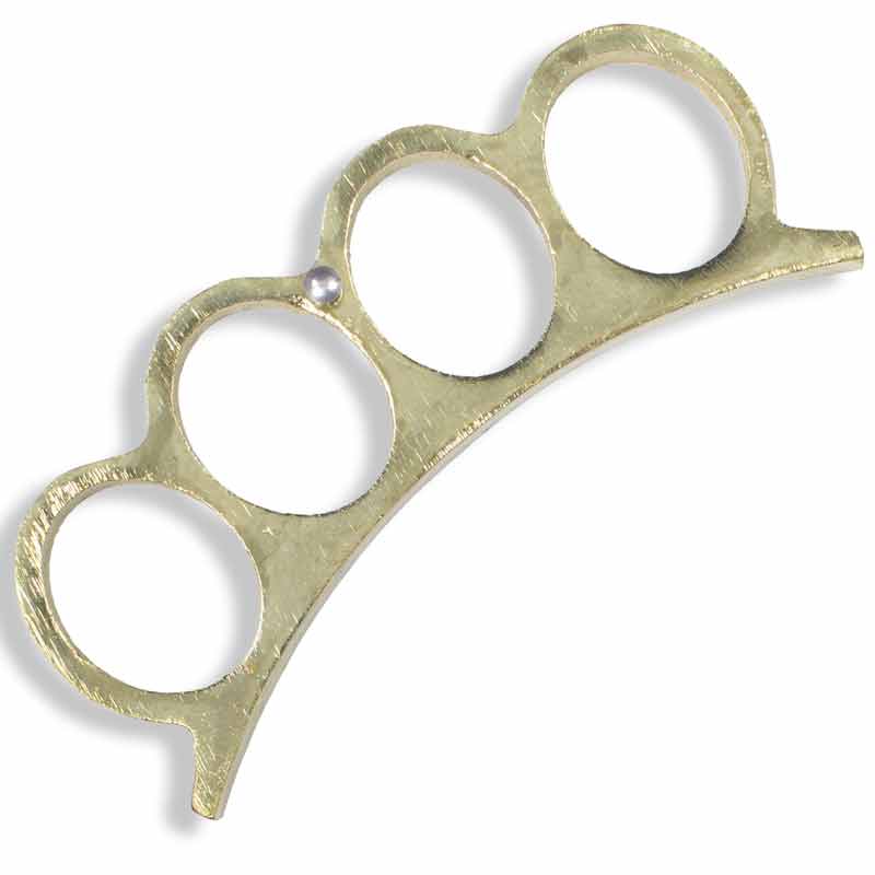 Compact Gold Knuckle Duster