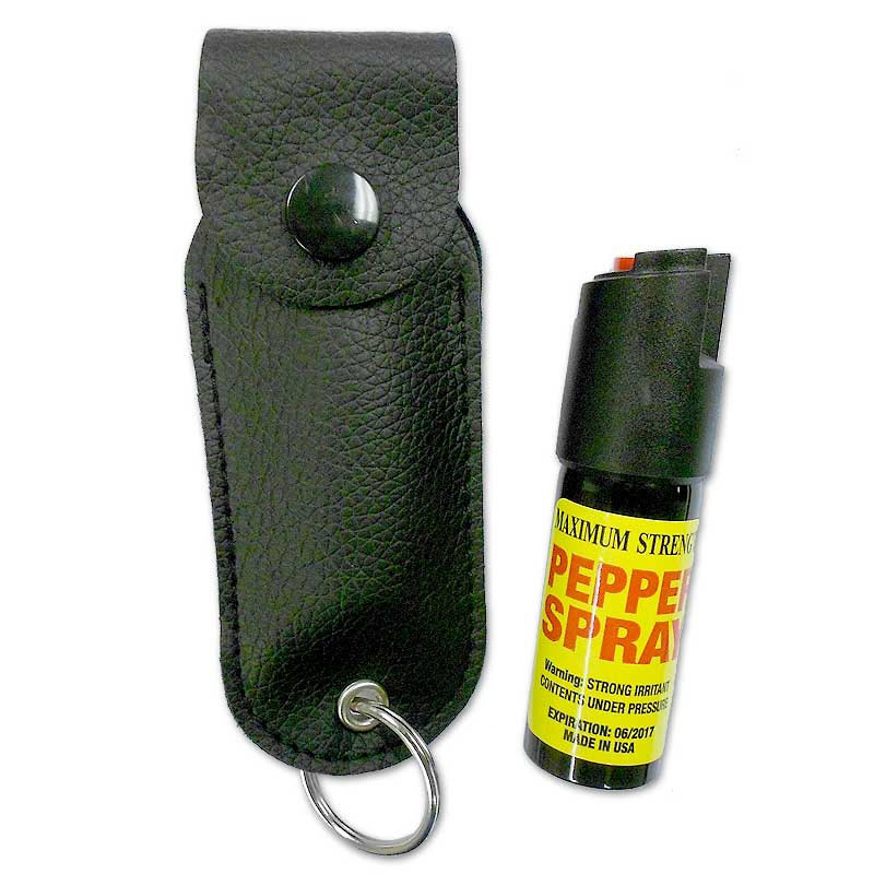Compact Pepper Spray Keychain
