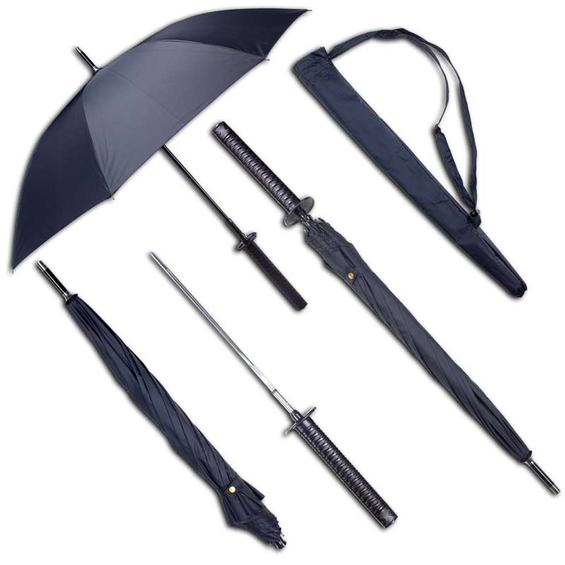 Concealed Umbrella Sword Self Defense Umbrellas Black Umbrella Sword