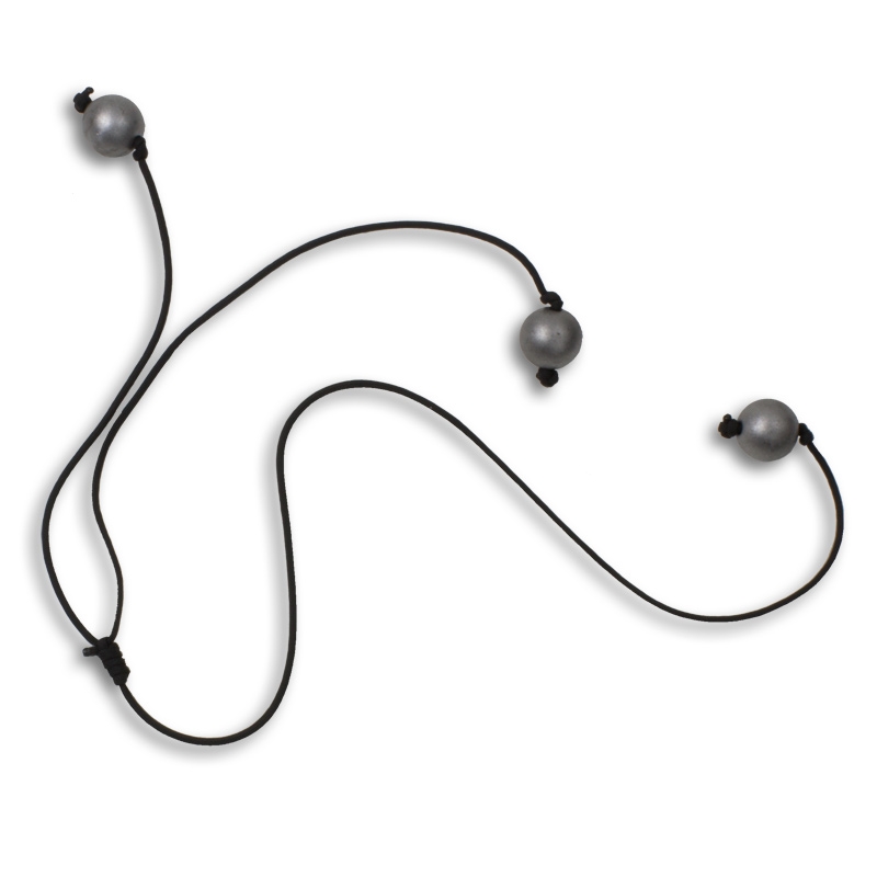 Corded Triple Ball Bola Boleadora with Steel Balls Ensnaring