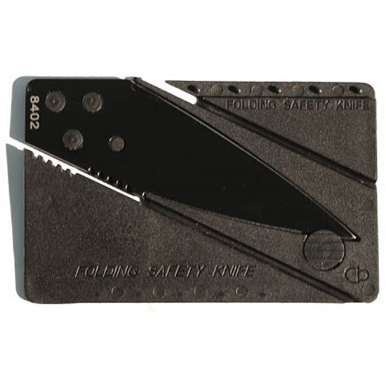 Hidden Credit Card Knife