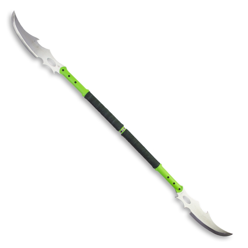 Double Bladed Ninja Sword Staff Spear
