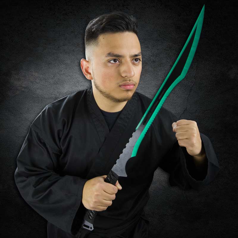 Emerald Edge Ninja Sword