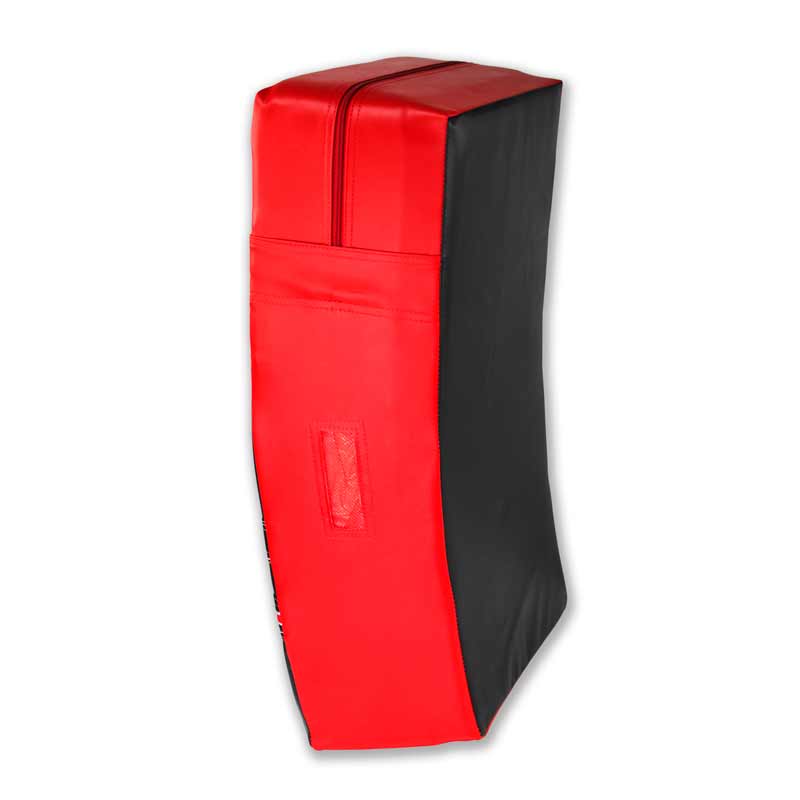 Extra Large Curved Kicking Shield - Thick Kick Shield - Red Kickshield