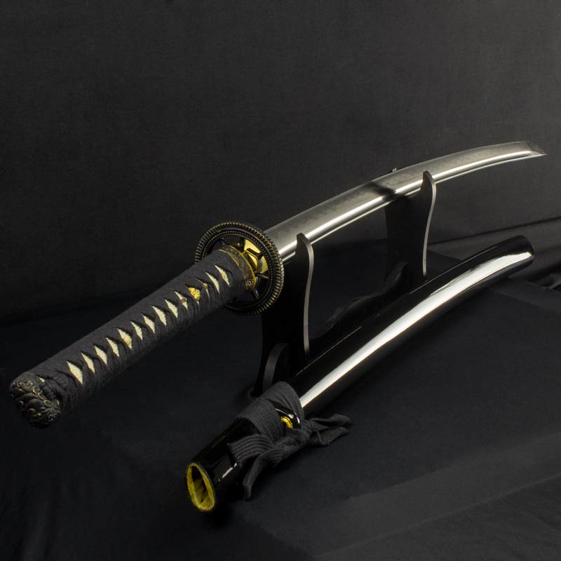 Hand forged Japanese Katana Samurai Sword Carbon Steel Full Tang Sharp Blade 