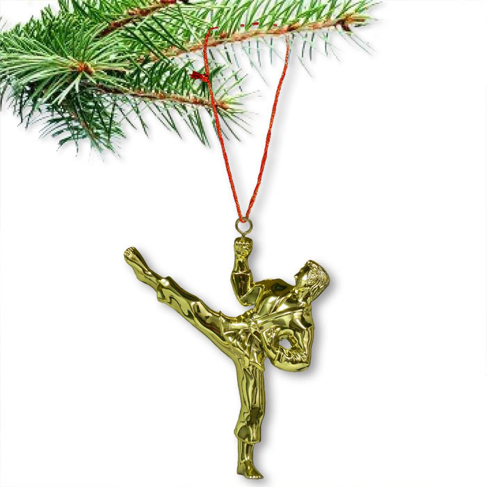 gold karate christmas ornament martial arts holiday gold karate christmas ornament martial arts holiday