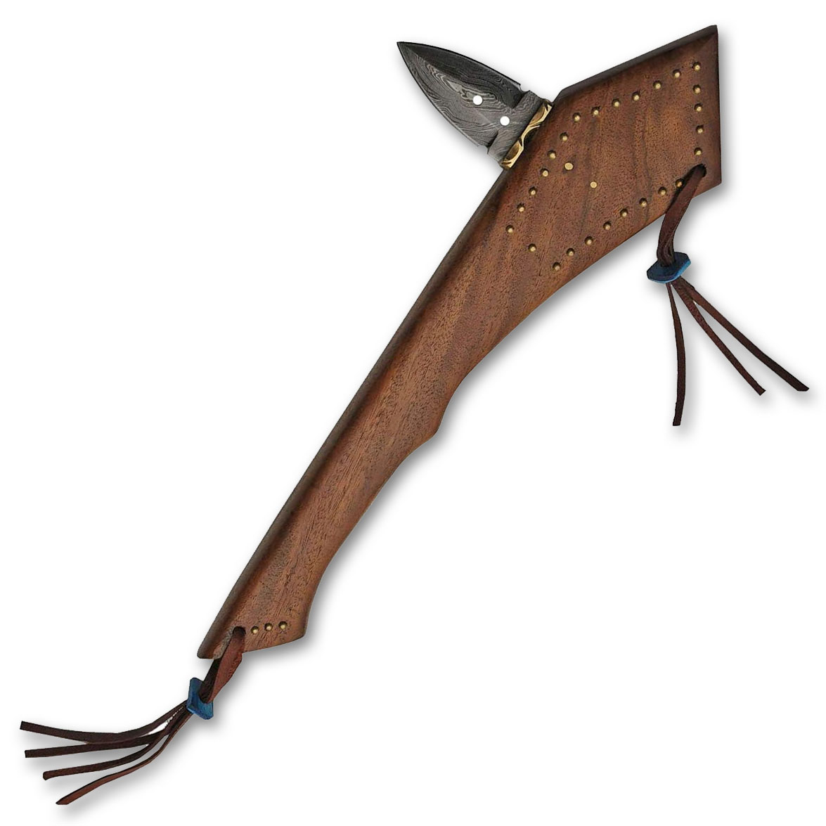 apache indian war club