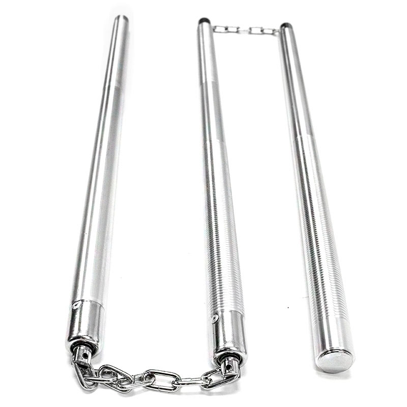 High Strength Aluminum Three Sectional Staff Metal San Setsu Kon