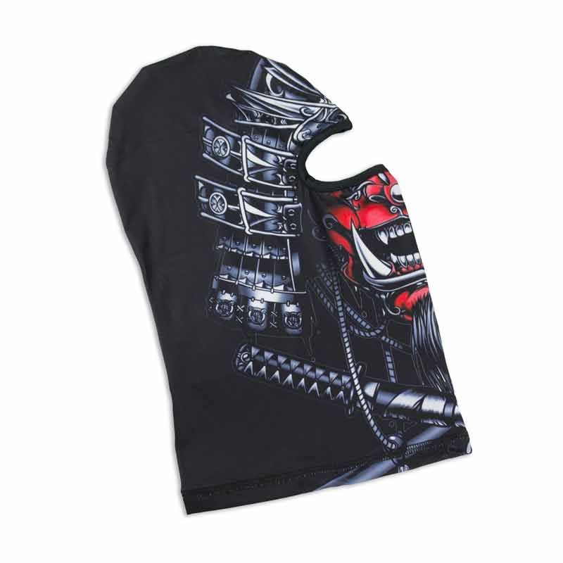 Japanese Demon Face Mask - Cloth Demon Headcover - Fabric