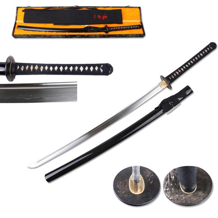 Japanese Demon Katana Hand Forged Samurai Sword Genuine Carbon Steel Swords Karatemart Com