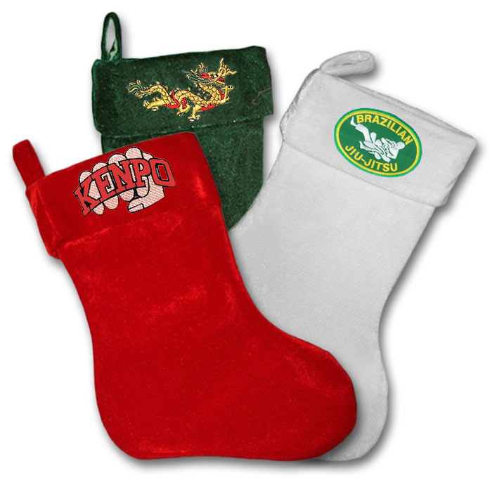 Karate Christmas Stockings - Martial Arts Christmas Stockings ...