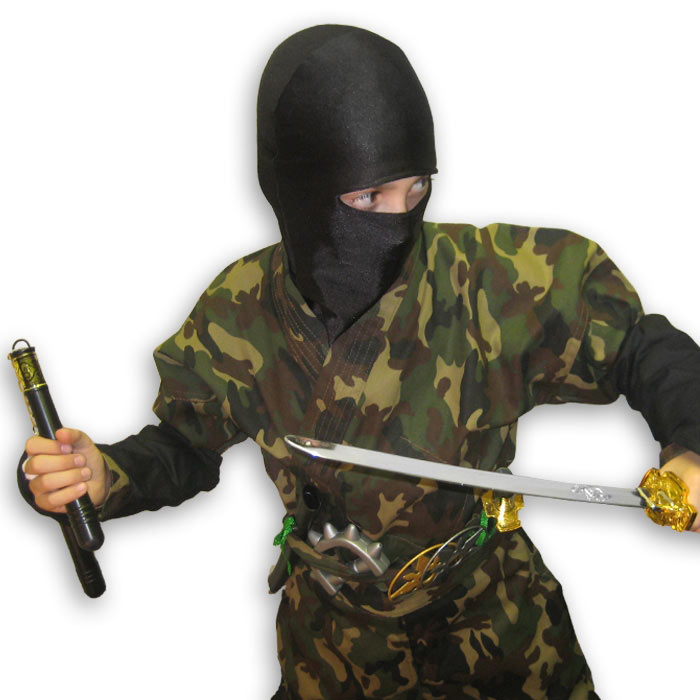 Disfraz Ninja Camo Niños 7 a 11 años – Vrcorporation