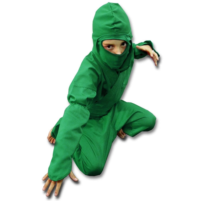 Kids Green Ninja Uniform