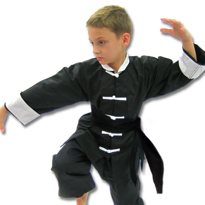 Gray Cotton Shaolin Monk Kung fu Uniform Wushu Martial arts Suit Full Sizes  for Kids&Adults,standard size clothes