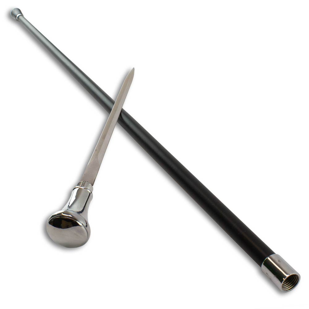 Knob Handle Sword Cane - Fancy Hidden Sword Canes - Walking Stick, image size:1000x1000