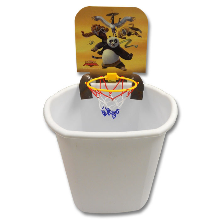 Kung Fu Panda Basketball Toss Office Basketball Hoops Trashcan