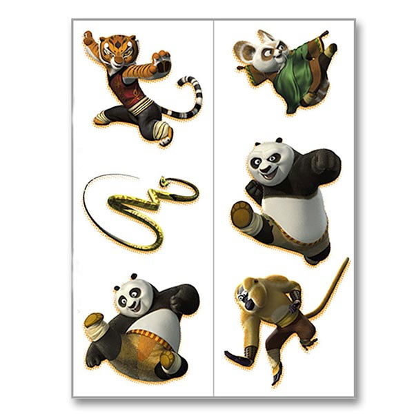 Kung Fu Panda Tattoo by Marvin Silva TattooNOW