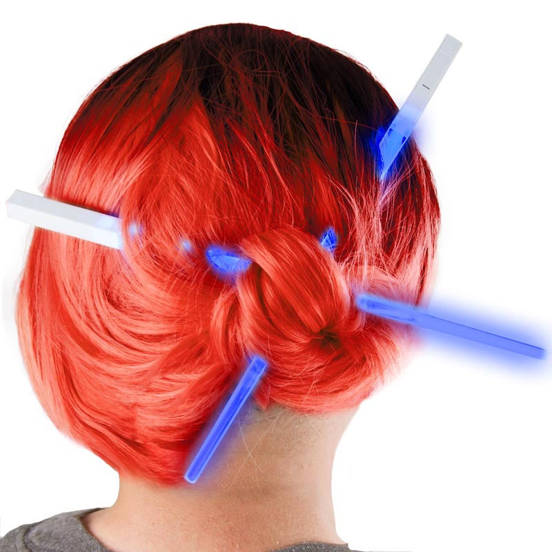 LED Hair Chopsticks - Light Up Chopsticks - Costume Accessories |  