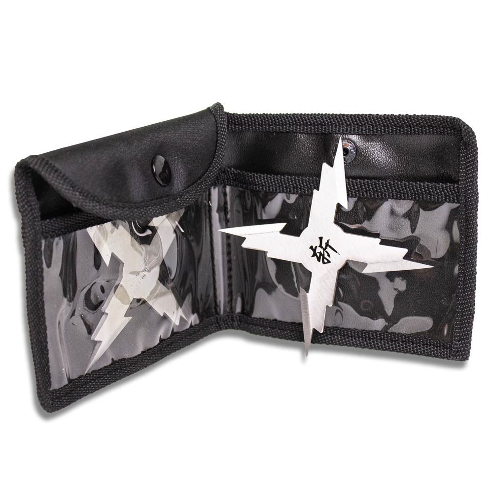 Lightning Storm Shuriken Set - Silver Throwing Stars | KarateMart