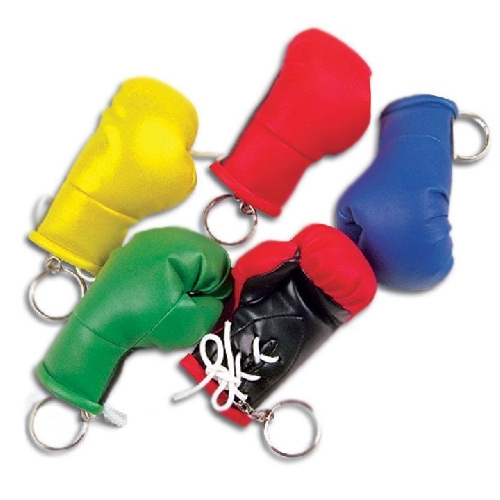 mini boxing gloves keychain keyring key chain leather ring Flag Australia 