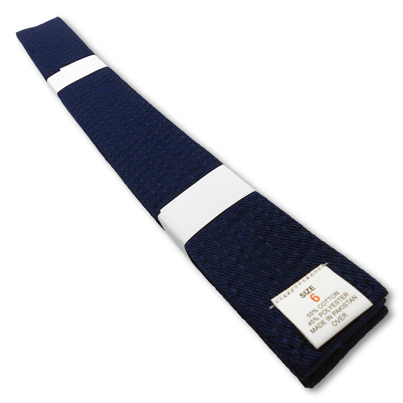 Navy Blue Rank Belt - Dark Blue Karate Belt - Navy Blue Martial Arts Belts