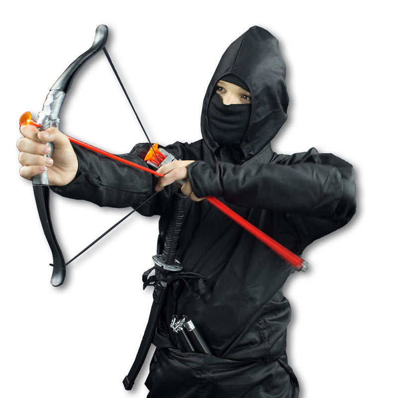 ATOSA - Costume Ninja Uomo - Taglia M