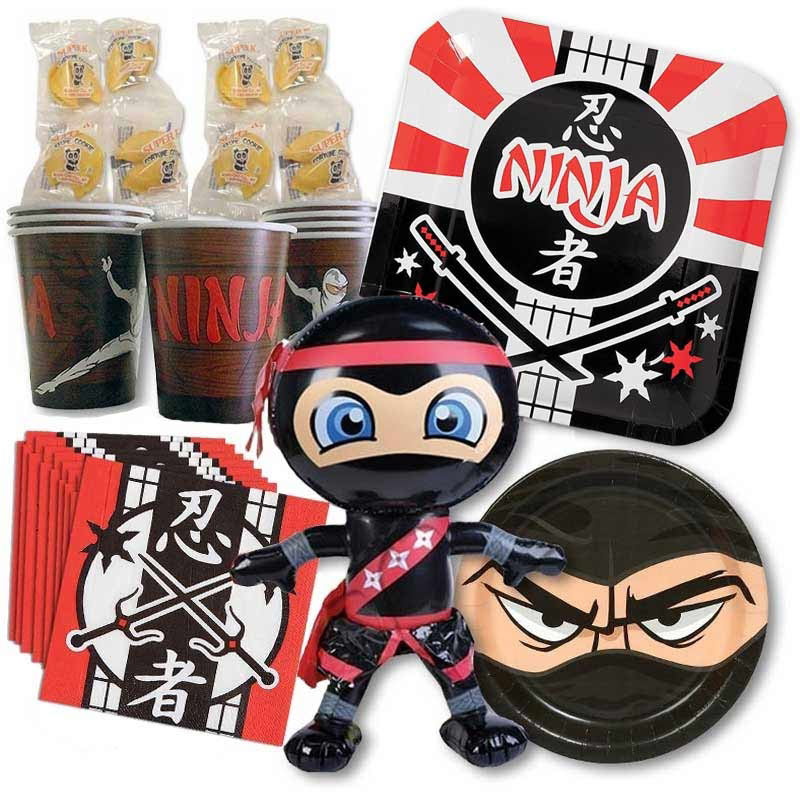 Ninja Birthday Party Pack Ninja Themed Birthday Party Supplies