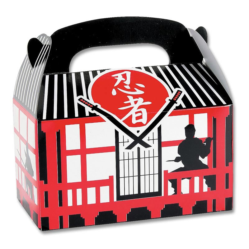 Ninja Party Favor Boxes (12-Pack)