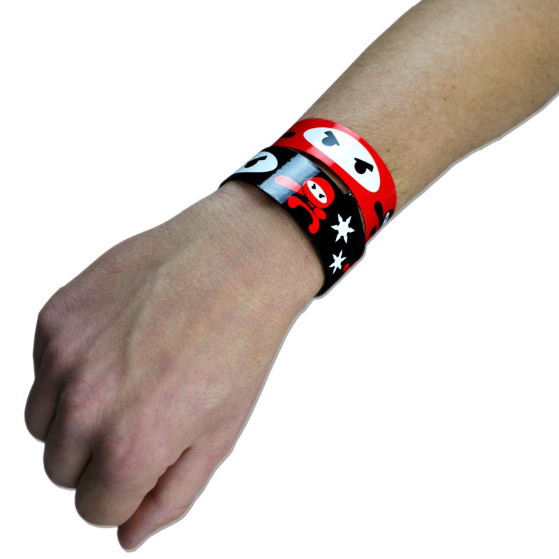 Ninja Slap Bracelets - Slap Wraps - Ninja Party Favors