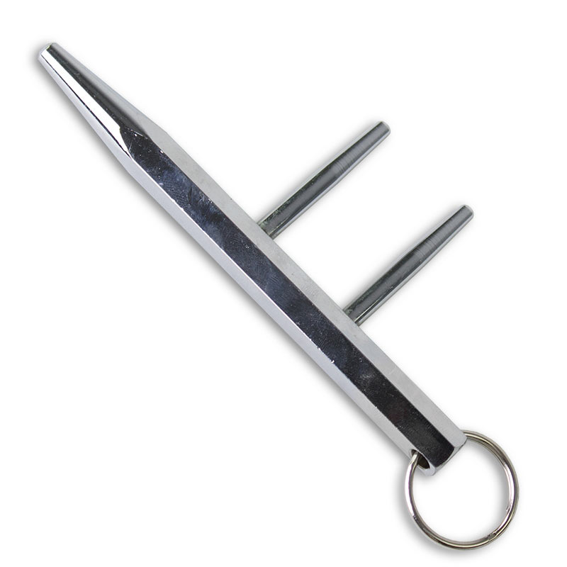 Ninja Spike Keychain, Self Defense Weapon, Spiked Kubotan key chain