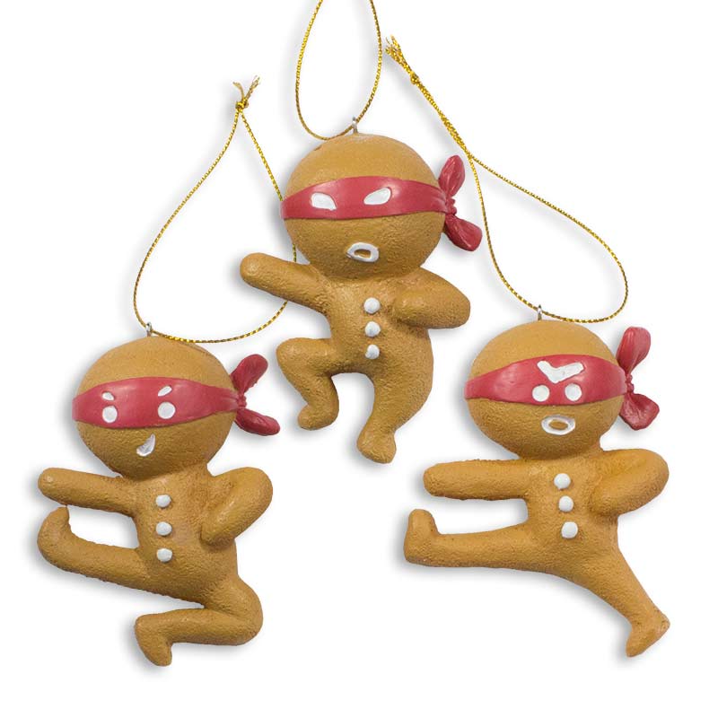 Ninjabread Men Ornaments