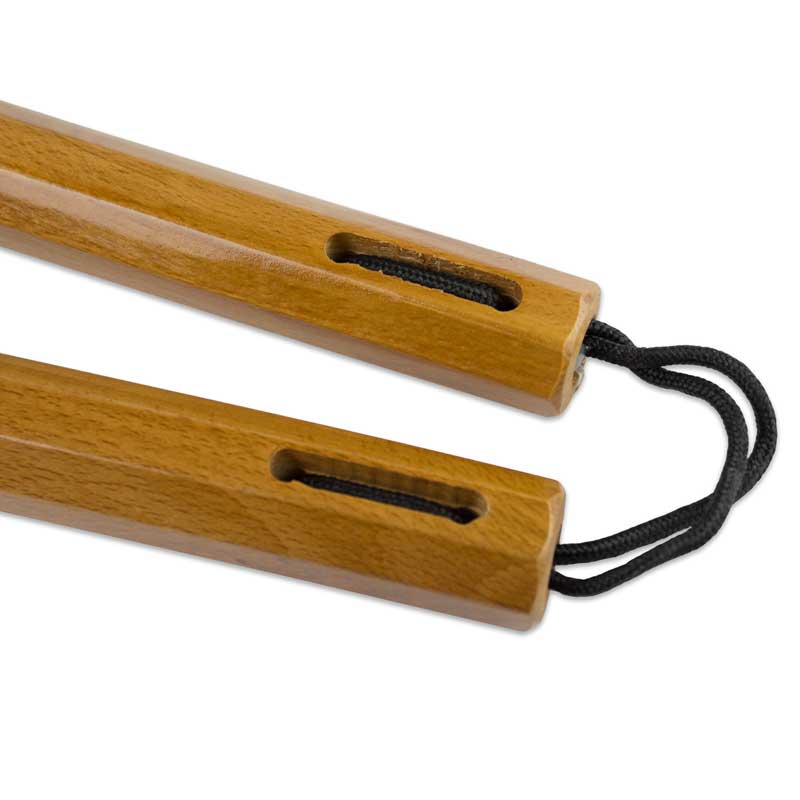 Octagon Nunchaku with Cord - Octagonal Nunchucks with Cord