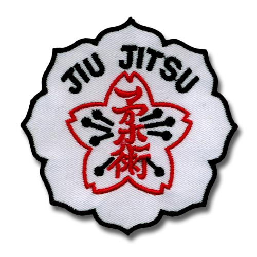 Okinawan Flower Jiu Jitsu Patch