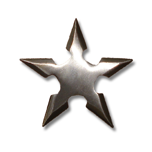 Perfectly Priced Throwing Star 5 Point Practice Stars 5 Point