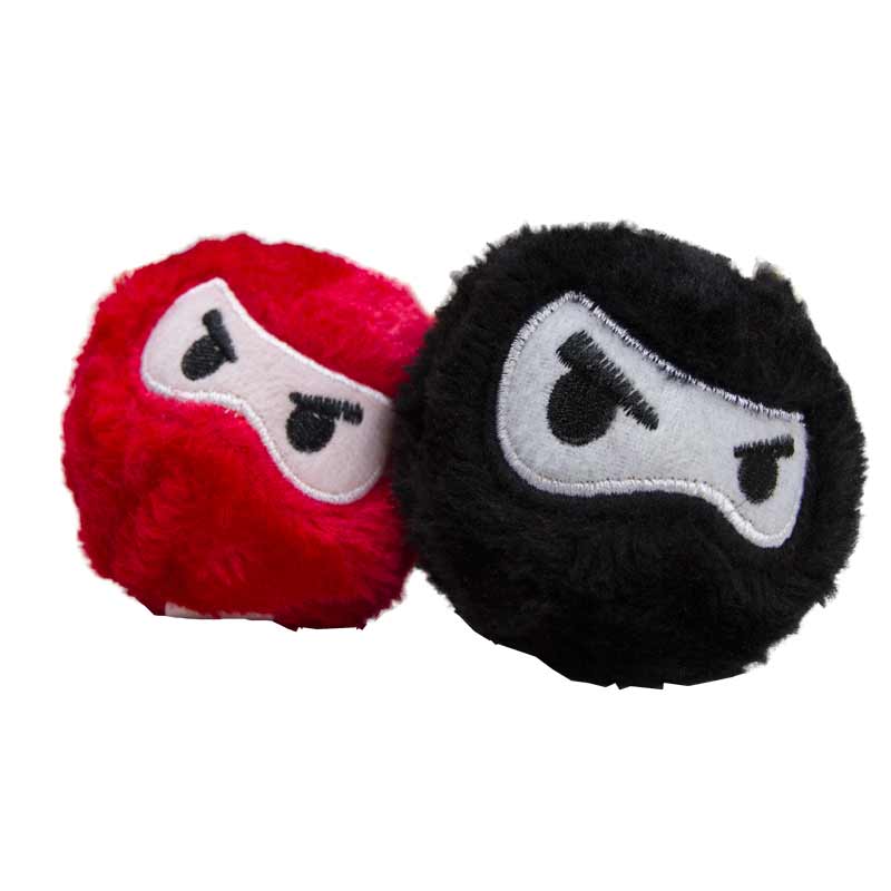 Plush Ninja Bouncy Balls (2 Pack)