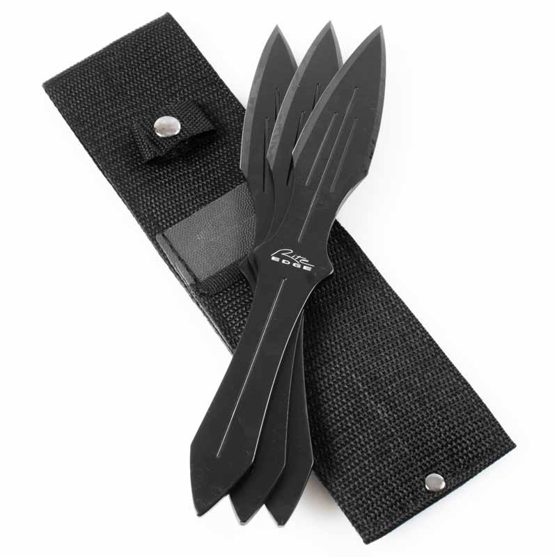Professional Black Throwing Knives