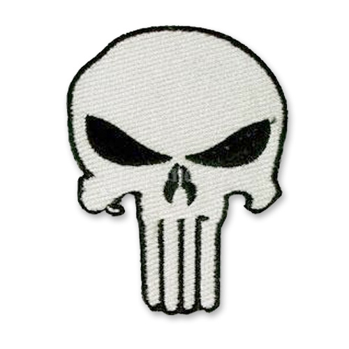 Punisher Logo Iron On Patch