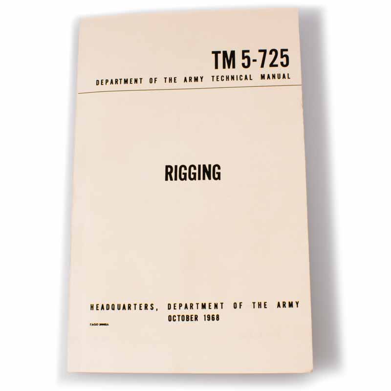 Rigging: Army Technical Manual