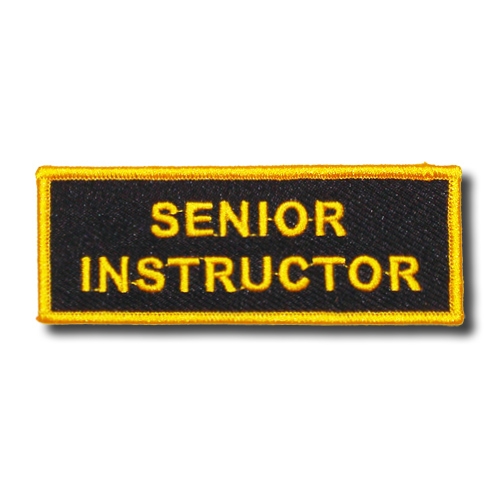 Senior Instructor Patch
