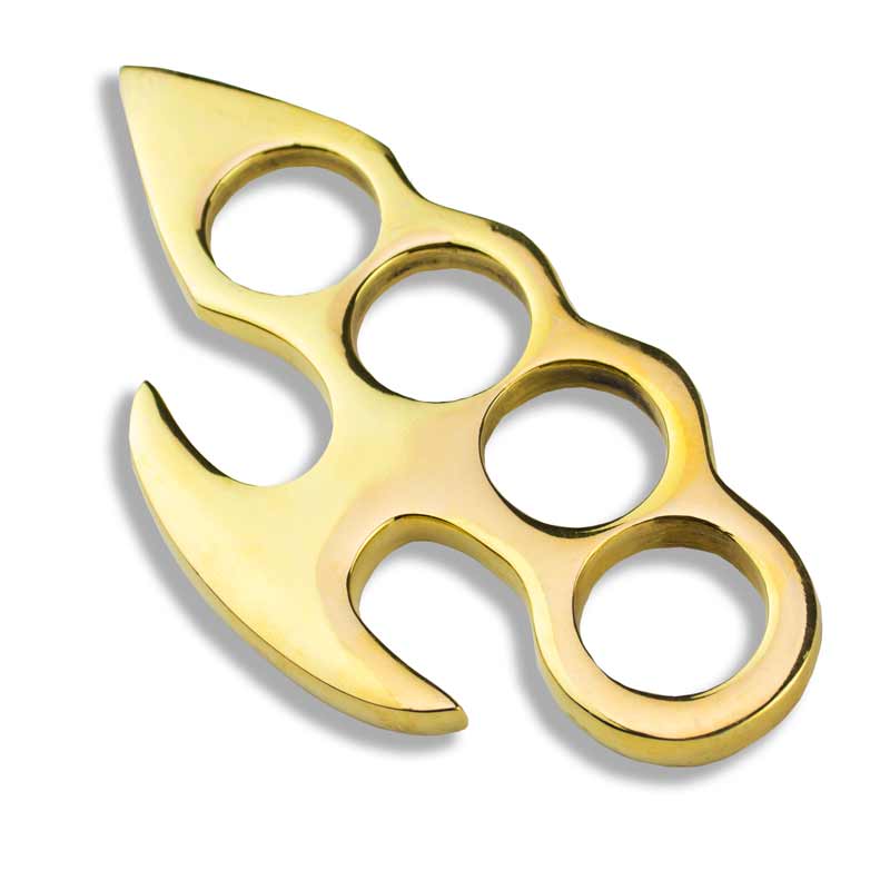 Solid Brass Spiked Knuckle Duster