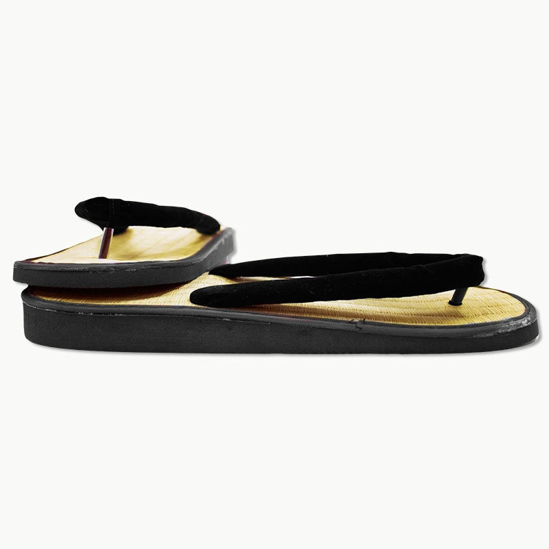 Playwell Martial Arts Zori Slippers (Sandals) – Traditional Straw Tatami Style – Size 40