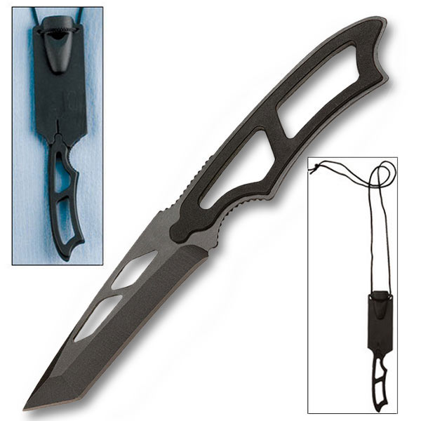 Tactical Neck Knife Survival Knifes Skeleton Frame Knife