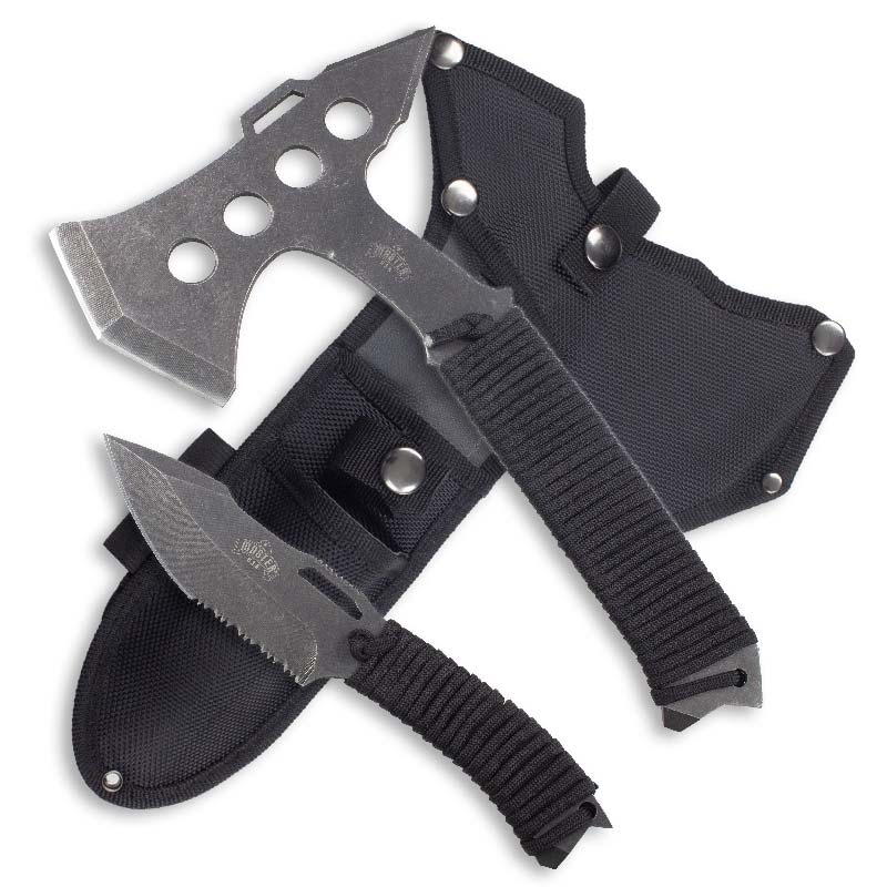 Tactical Throwing Axe and Knife