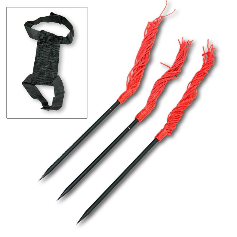Tasseled Ninja Throwing Spikes Ninja Spike Weapons Concealable