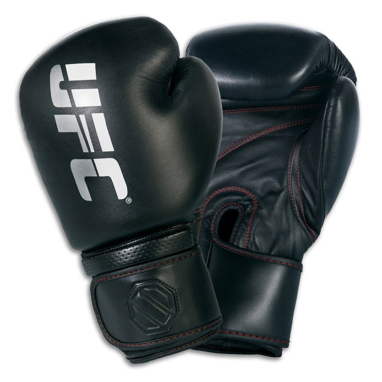 UFC Professional Heavy Bag Gloves - Leather Boxing Glove Set - Pro Boxer Gloves