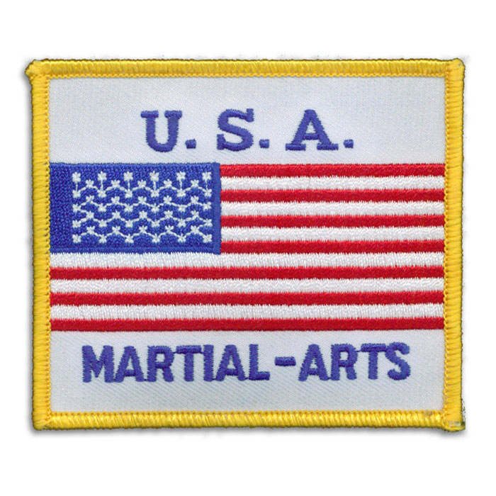 USA Martial Arts Patch Martial Arts Patches American Patches
