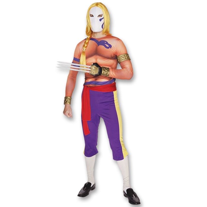 Funidelia Vega Costume - Street Fighter Official for Men Size S ▷ Games,  80s Arcade - Purple: : Toys