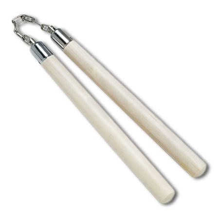 Snow skies  White-wax-wood-nunchaku