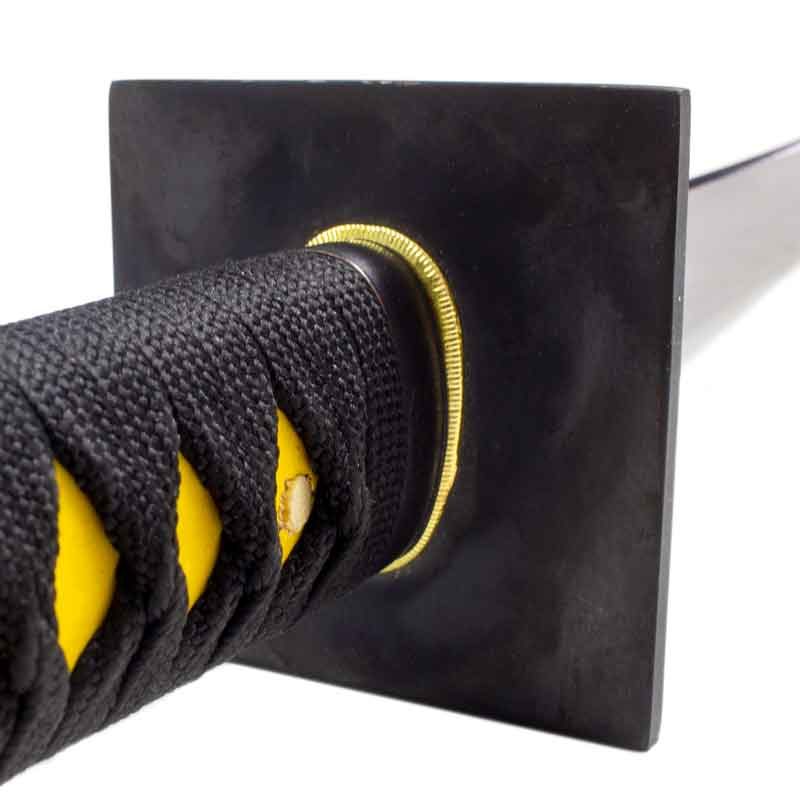 Yellow Hornet Katana - Gold and Black Samurai Sword - Carbon Steel